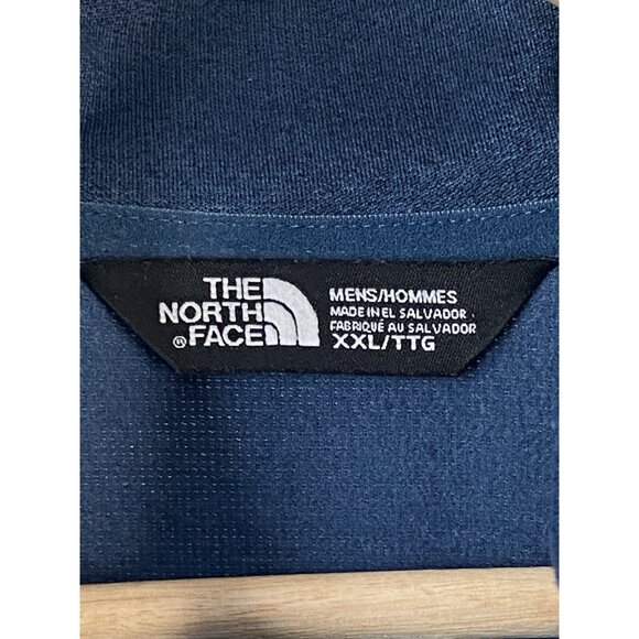 The North Face Men’s 2XL Canyonlands ½ Zip Fleece Lined Blue Heather Outdoor LS - Picture 6 of 16